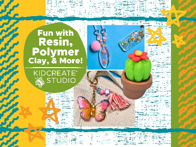 Fun with Resin, Polymer Clay & More (10-14 years)