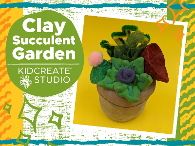 Clay Succulent Garden Homeschool Workshop (5-12 Years)